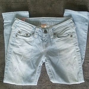 True Religion Cropped jeans